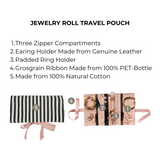 Couture Jewelry Roll, Medium, Striped