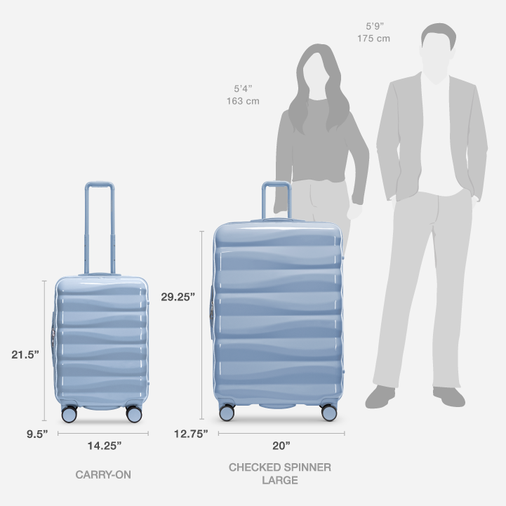 Edinburgh II 2 Piece Luggage Set