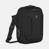 Werks Traveler 7.0 Crossbody Bag with Tablet Compartment by Victorinox, Compact Organizer