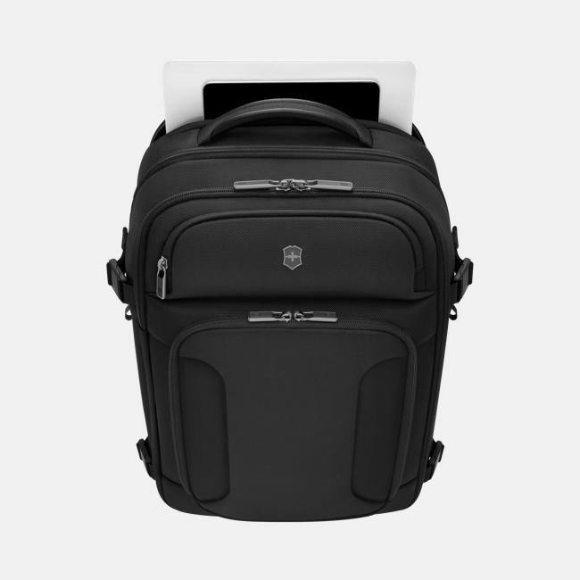 Werks Traveler 7.0 Boarding Bag Backpack with Laptop and Tablet Compartment by Victorinox