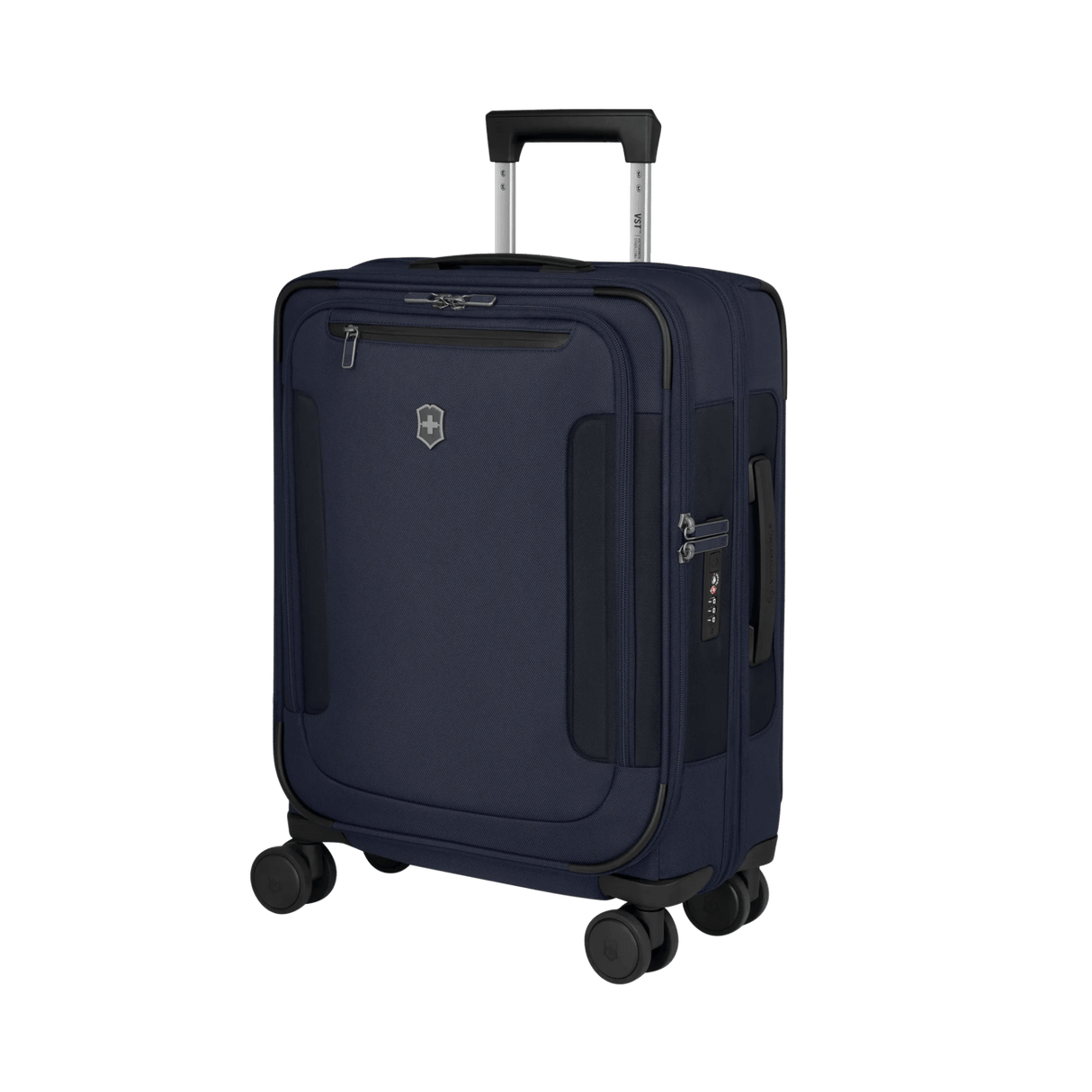 Werks Traveler 7.0 Global Carry-On, 8-Wheel Softside Expandable Cabin Case, Black, by Victorinox
