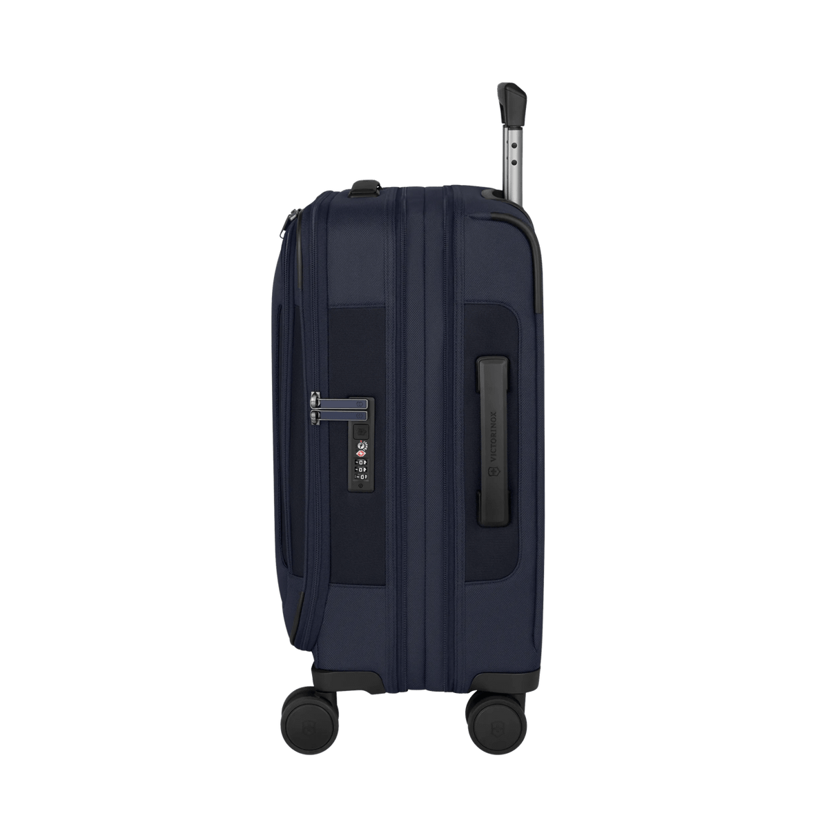 Werks Traveler 7.0 Global Carry-On, 8-Wheel Softside Expandable Cabin Case, Black, by Victorinox