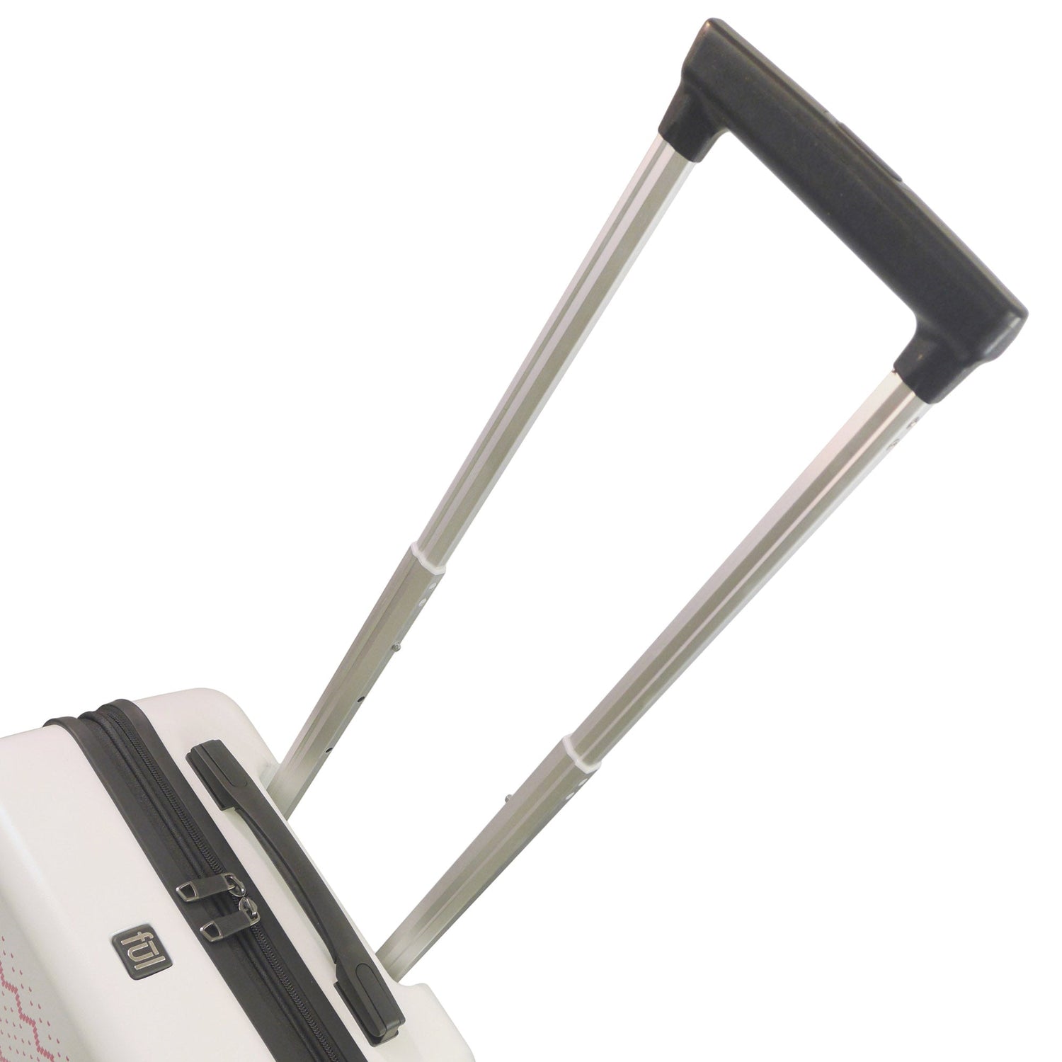 Home Alone 22.5" White Carry-On Suitcase Luggage