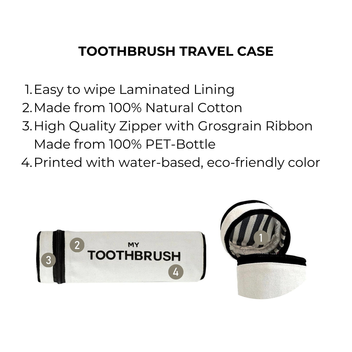 Toiletry Travel Gift Set Deal 4-Pack, Cream