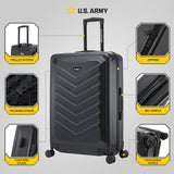 U.S. ARMY FOX 28" Large Suitcase