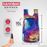 Compact Collapsible Packable Daypack 16L by Nanobag