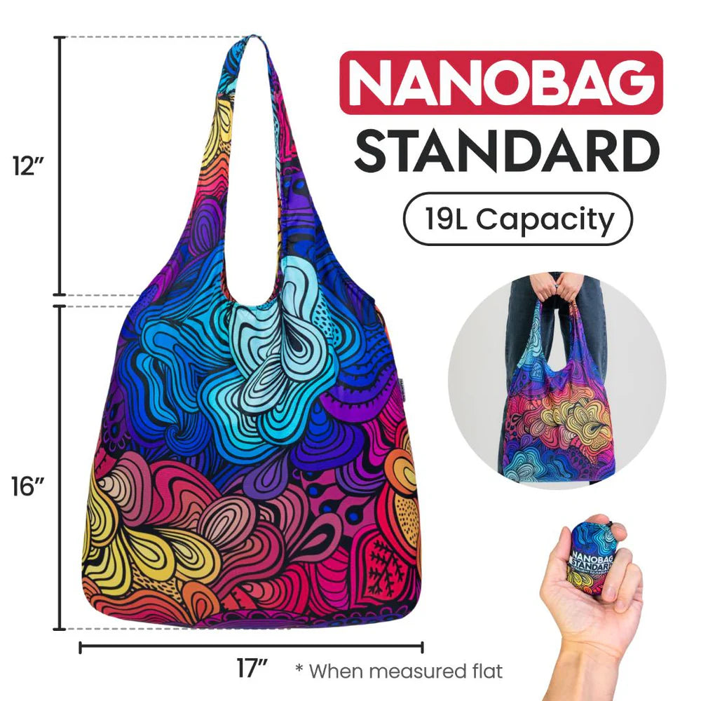 Standard 19L Packable Shopping Bag by Nanobag