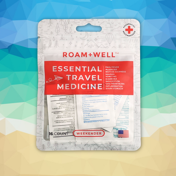 Roamwell Weekender Essential Travel Medicine