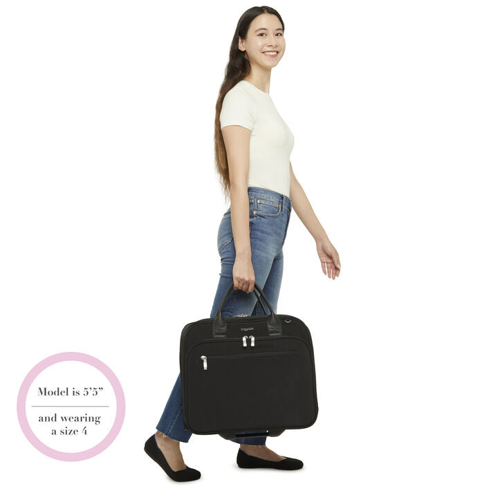 2 Wheel Roling Tote, by - Baggalini