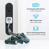 AAA 4-Pack Rechargeable Batteries by Pale Blue