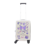 Sanrio Kuromi & My Melody 22.5" Hardside Carry-On Spinner by FŪL