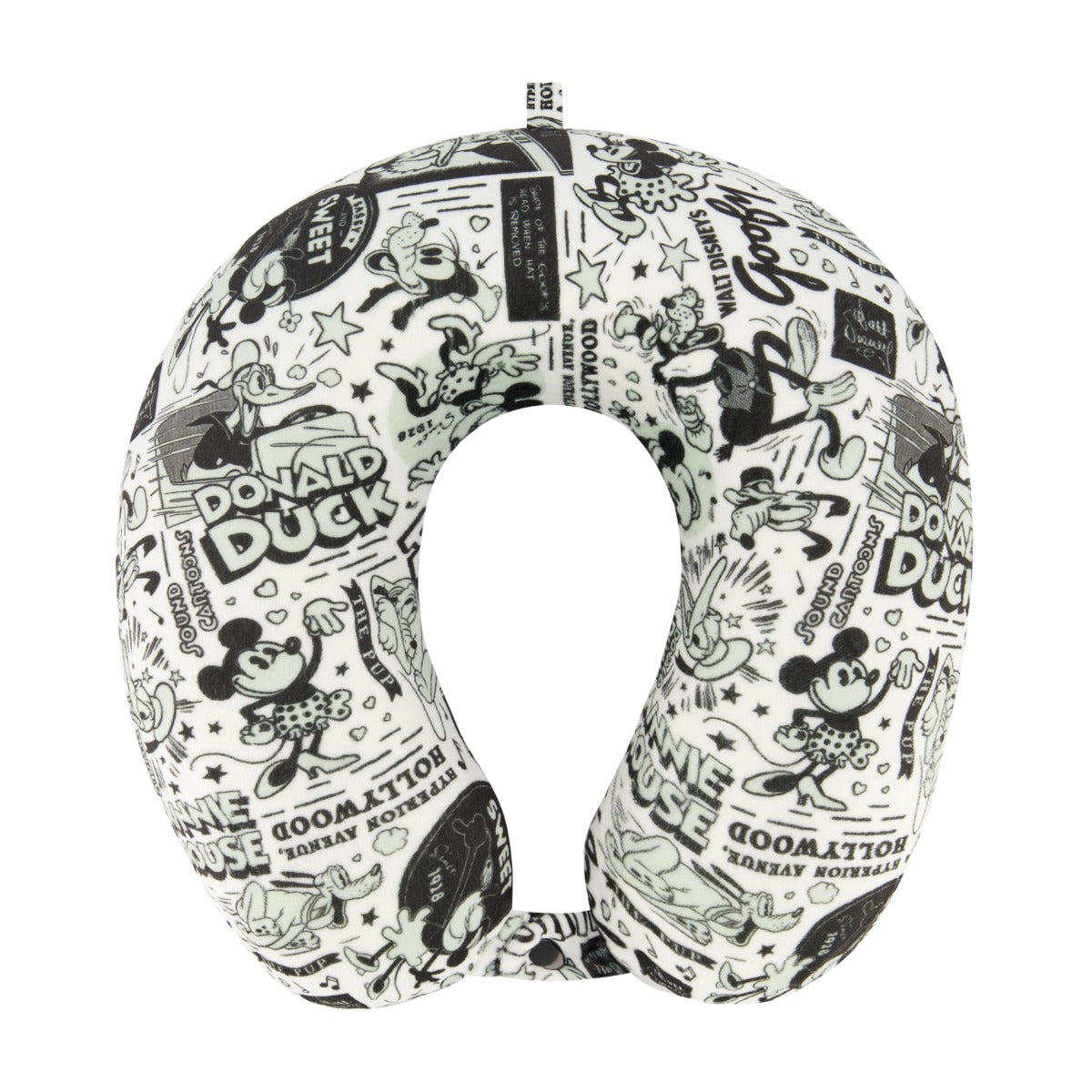 Almohada de viaje para el cuello de espuma viscoelástica con 100 personajes de Disney