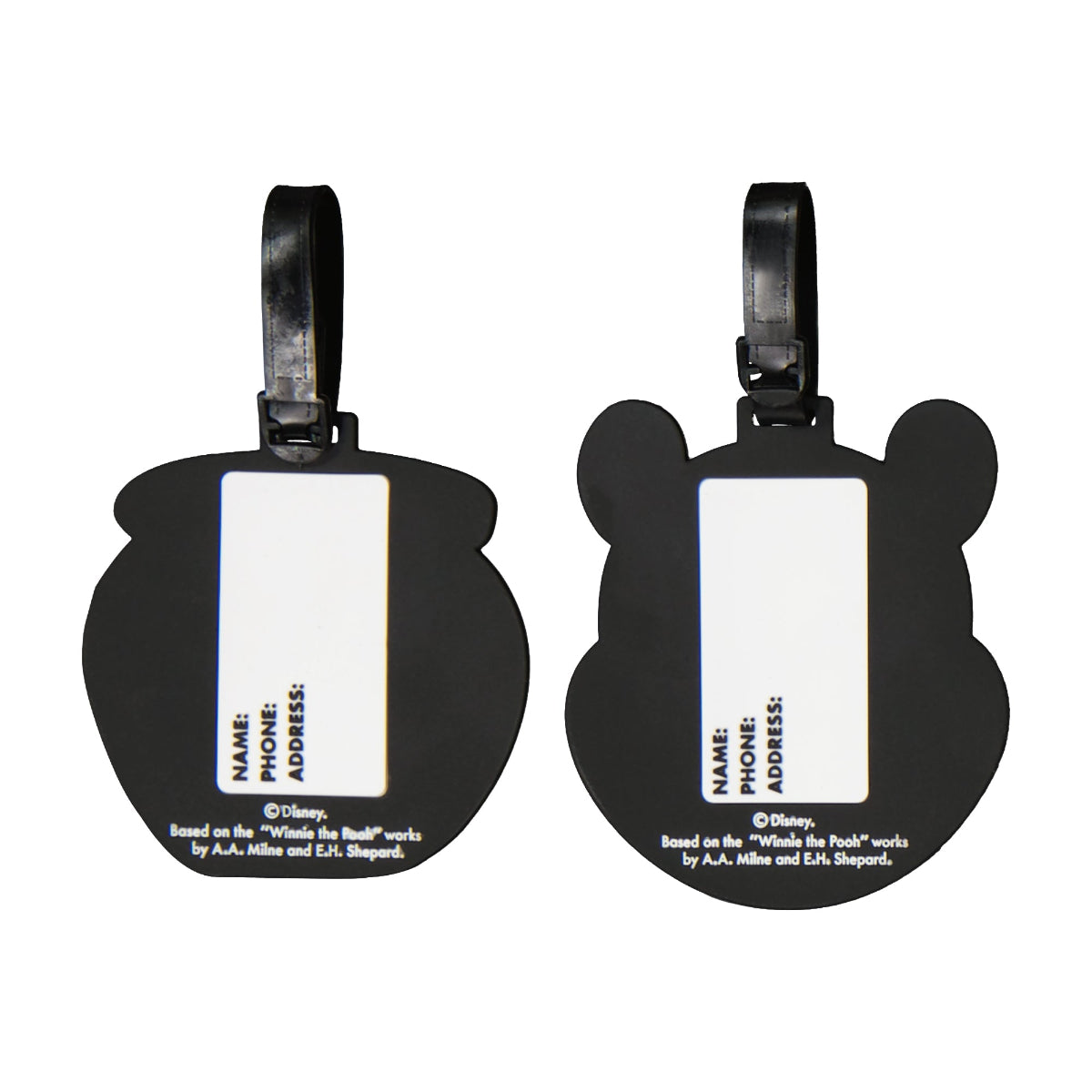 Winnie the Pooh Disney Luggage Tags Set