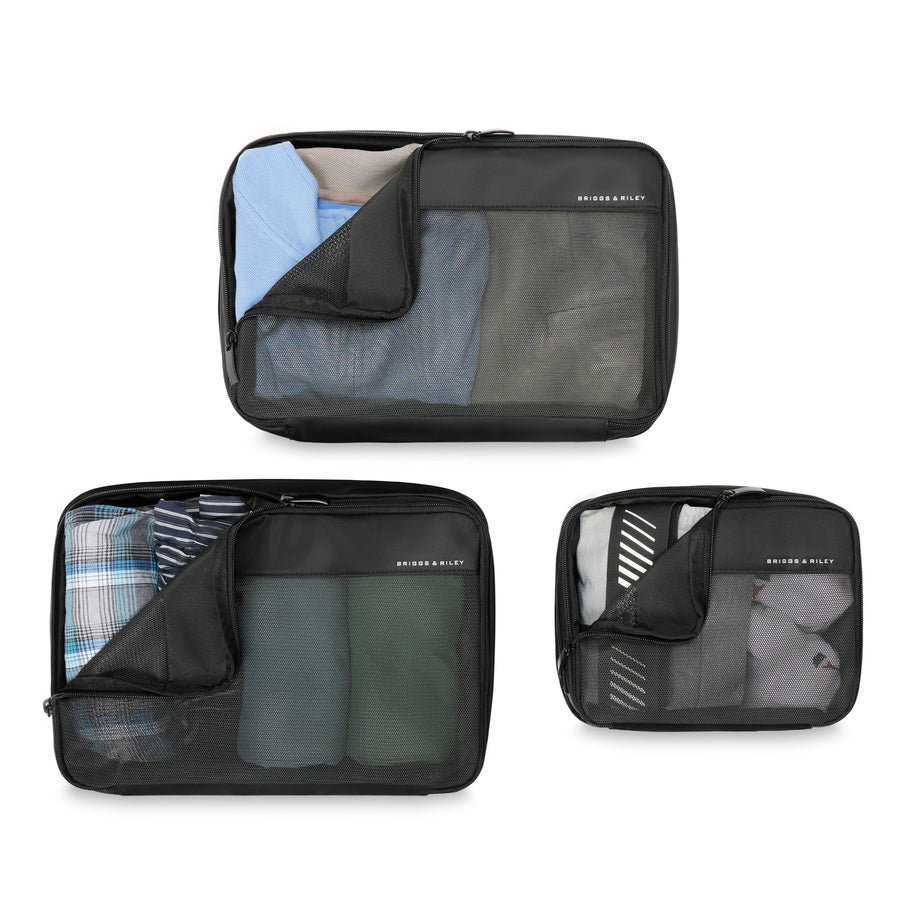 Carry-On Expandable Packing Cube Travel Essentials set by Briggs & Riley (X-111)