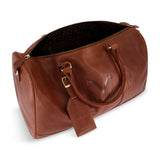 Bolsa de viaje Yellowstone de cuero auténtico de 21"