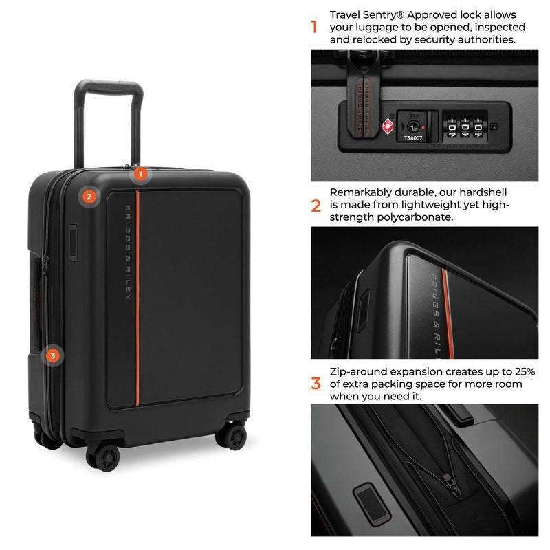 ZDX Global 21“ Hardside Carry-On Expandable Spinner, Briggs & Riley