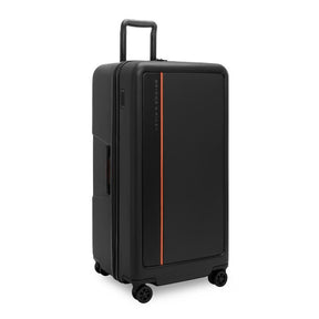 Briggs & Riley ZDX Extra Large 32-inch Hardside Trunk Spinner in Black - 3/4 Front View