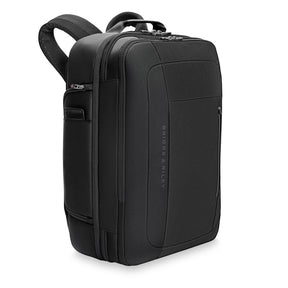 Briggs & Riley ZDX Large Convertible Backpack/Duffle in Black - 3/4 view