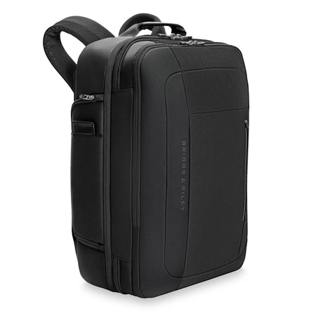 Briggs & Riley ZDX Large Convertible Backpack/Duffle in Black - 3/4 view