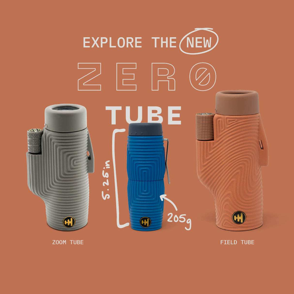 Zero Tube 10x25 Waterproof Monocular