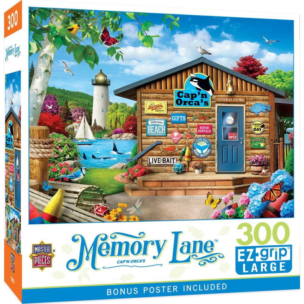 Memory Lane - Cap'n Orca's 300 Piece EZ Grip Jigsaw Puzzle