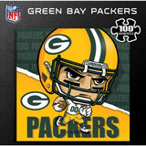 Green Bay Packers - NFL Mascot 100 Piece Jigsaw Puzzle