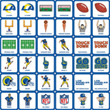 Los Angeles Rams Matching Game