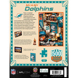 Miami Dolphins - Locker Room 500 Piece Jigsaw Puzzle