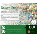 National Parks of America 1000 Piece Jigsaw Puzzle