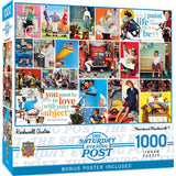 Saturday Evening Post - Rockwell Quotes 1000 Piece Jigsaw Puzzle