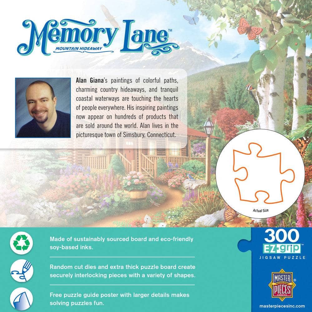 Memory Lane - Mountain Hideaway 300 Piece EZ Grip Jigsaw Puzzle