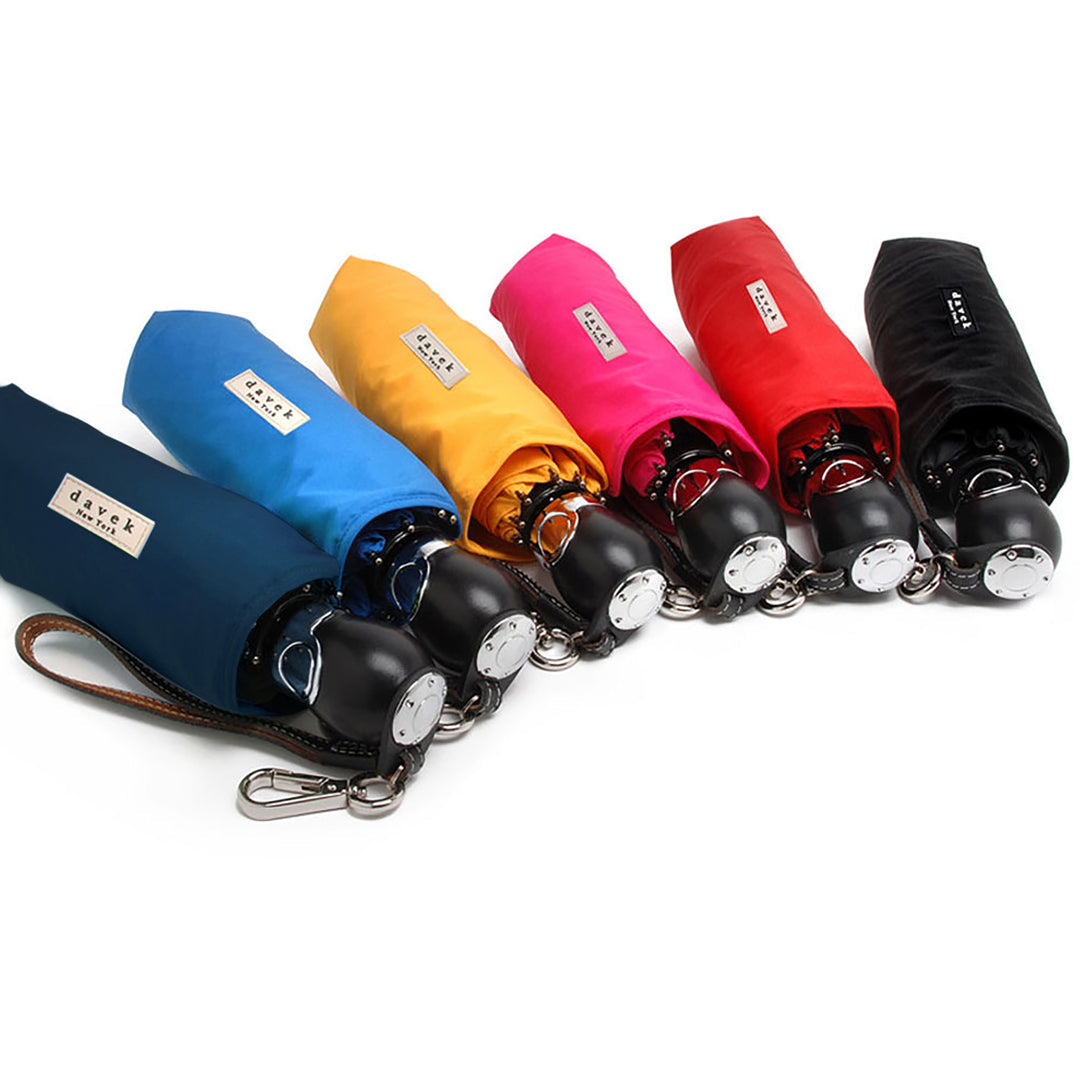 THE DAVEK COMMUTER - Small for easy portability Umbrella -6 Colors