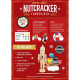 Nutcracker Lumberjack Ornament Wood Paint Kit