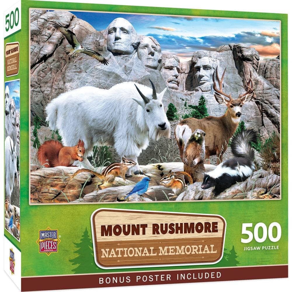 Mount Rushmore National Memorial 500 Piece Jigsaw Puzzle