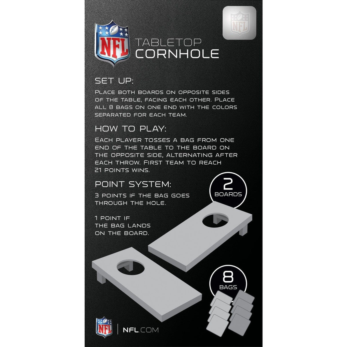 Green Bay Packers - NFL Tabletop Cornhole