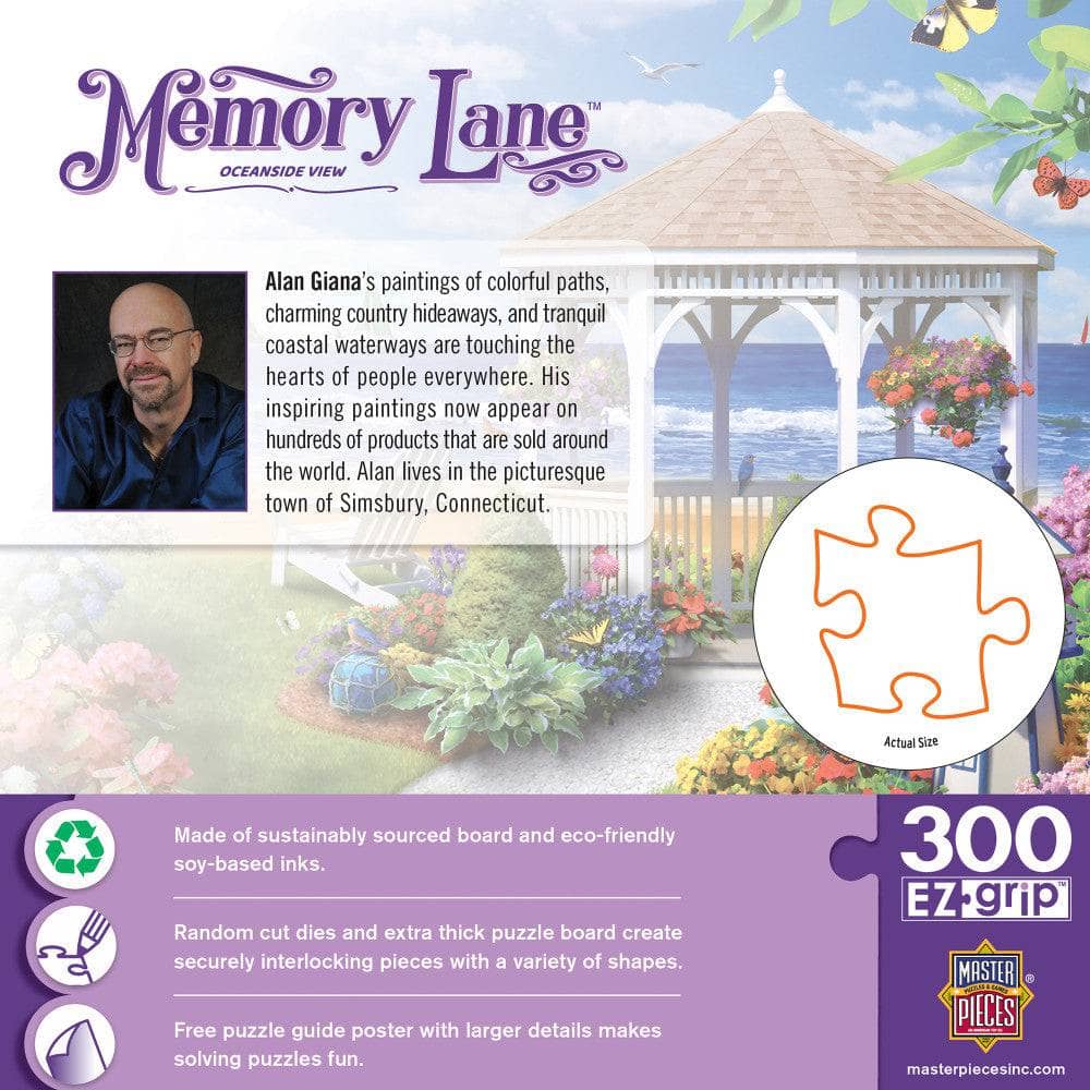 Memory Lane - Oceanside View 300 Piece EZ Grip Jigsaw Puzzle