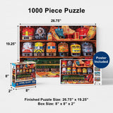 Lionel Trains - Well Stocked Shelves 1000 Piece Jigsaw Puzzle
