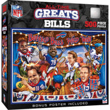 Buffalo Bills - All Time Greats 500 Piece Jigsaw Puzzle