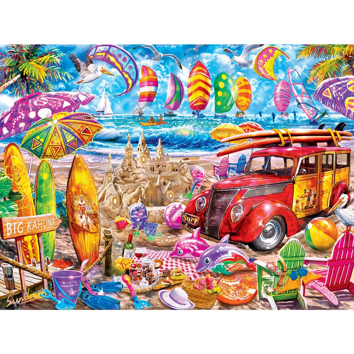 Tropics - Surf's Up 300 Piece EZ Grip Jigsaw Puzzle