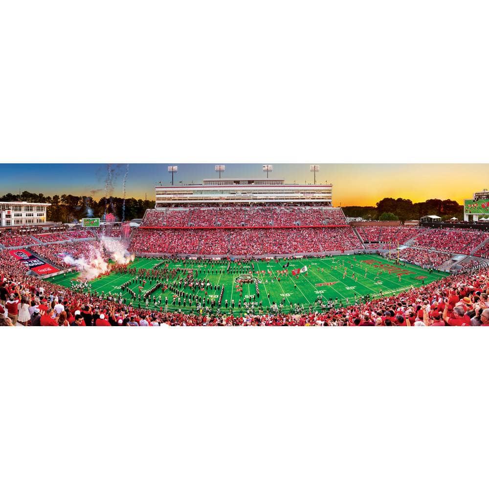 NC State Wolfpack - 1000 Piece Panoramic Jigsaw Puzzle