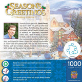 Season's Greetings - Sledding Home 1000 Piece Jigsaw Puzzle