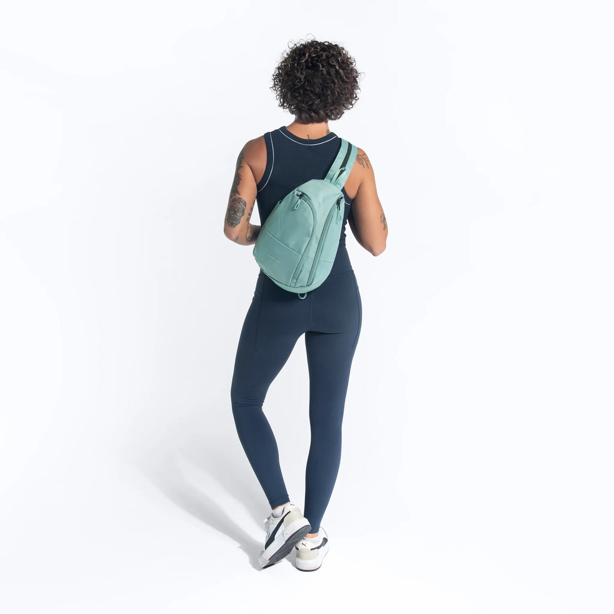 Wayfarer | Convertible Sling - Palm Green