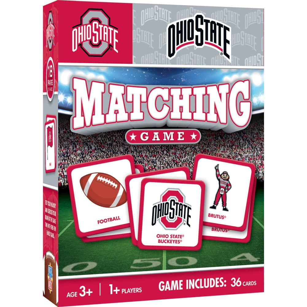 Ohio State Buckeyes Matching Game