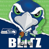 Seattle Seahawks - NFL Mascot 100 Piece Jigsaw Puzzle