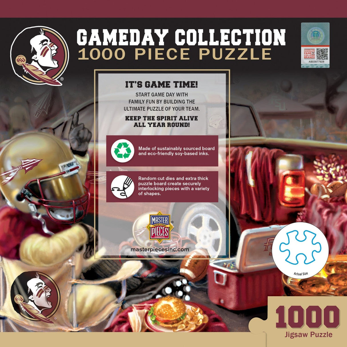 Florida State Seminoles - Gameday 1000 Piece Jigsaw Puzzle