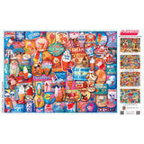 Flashbacks - Ice Cream Treats 1000 Piece Jigsaw Puzzle