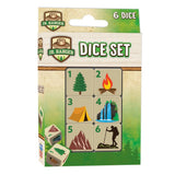 Jr. Ranger 6 Piece D6 Gaming Dice Set