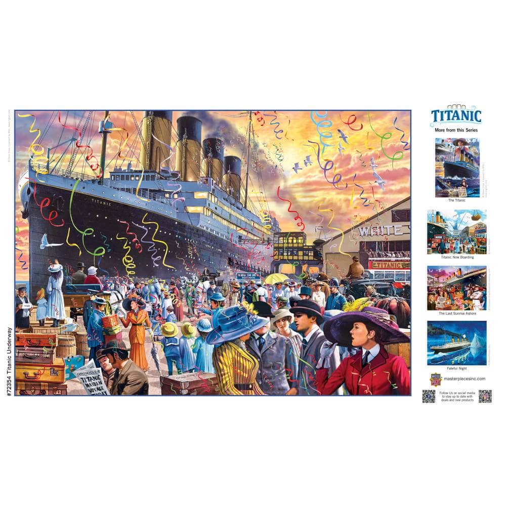 Titanic - Underway 1000 Piece Jigsaw Puzzle