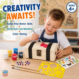 Treasure Chest Wood Craft & Paint Kit