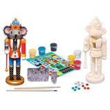 Holiday Craft Kit - Nutcracker Mouse King Wood Paint Kit
